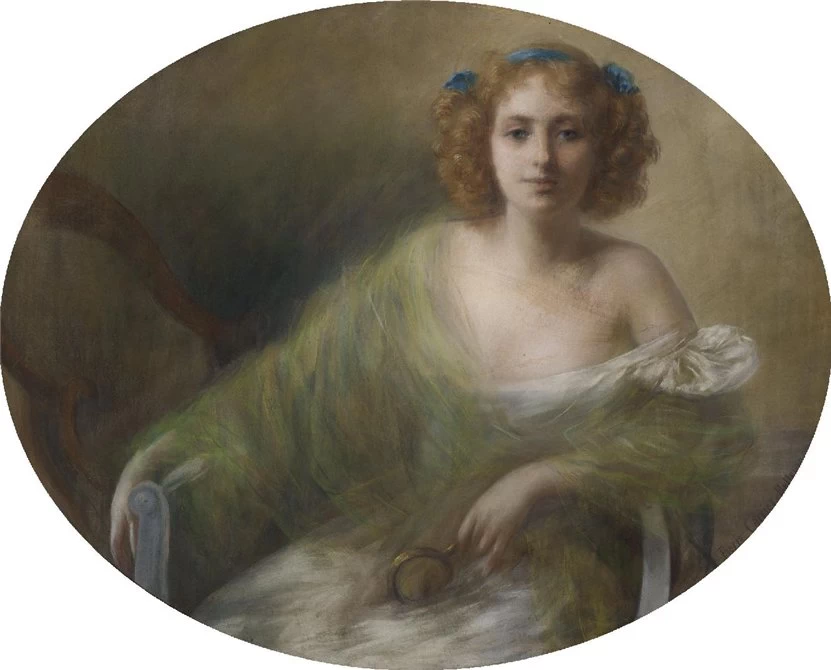 Signora in poltrona
